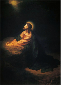 Christ in Gethsemane, Heinrich Hofmann