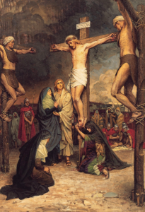 The Crucifixion of Christ, Louise Parker