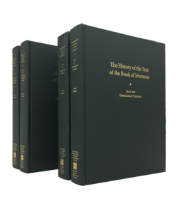 Book of Mormon Critical Text Project Volume III: History of the text of the Book of Mormon Grammatical Variation
